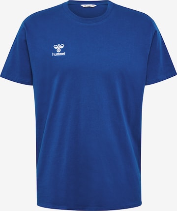 T-Shirt fonctionnel 'Go 2.0' Hummel en bleu : devant