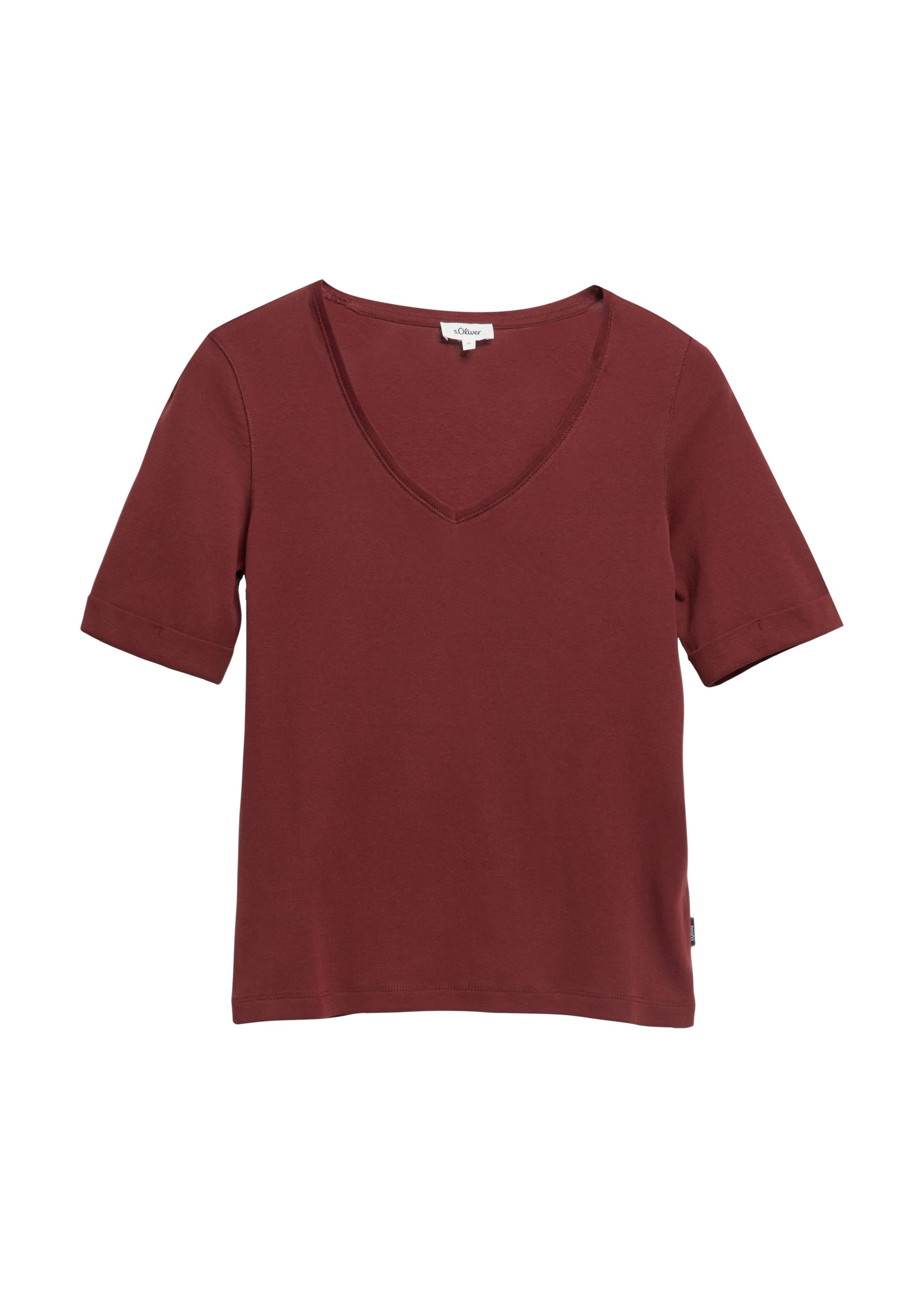 T-shirt s.Oliver en rouge : devant