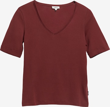 T-shirt s.Oliver en rouge : devant
