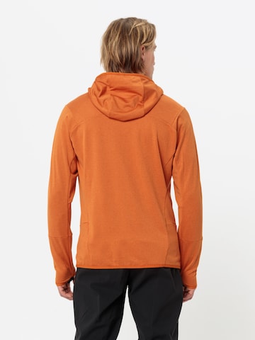 VAUDE Athletic fleece jacket 'Monviso' in Orange