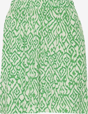 ICHI Skinny Broek 'Ihmarrakech' in Groen: voorkant