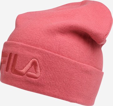 FILA Beanie 'Slouchy' in Pink: front