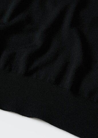 MANGO MAN Pullover 'Willy' in Schwarz