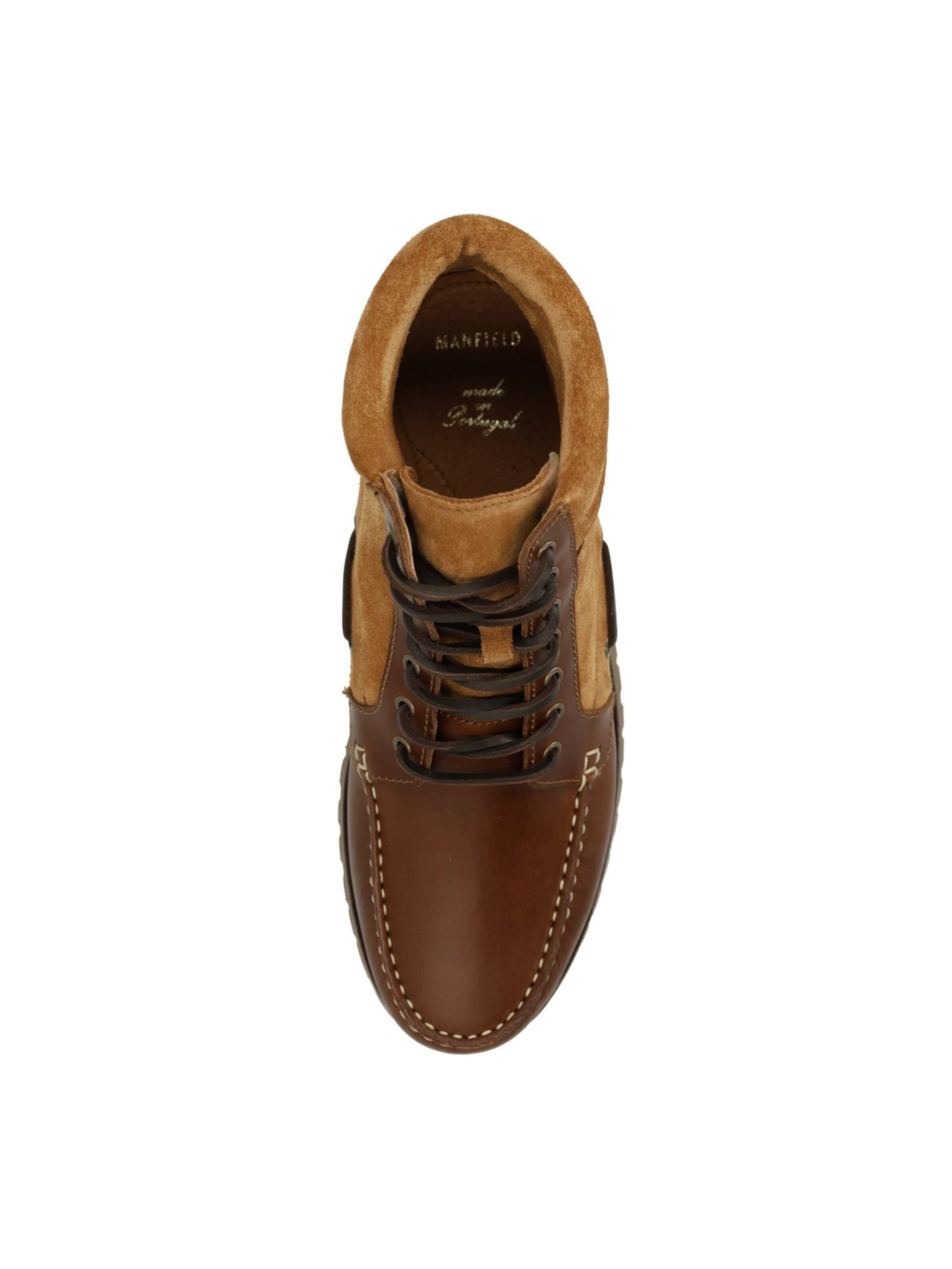 MANFIELD Schnürboots in Braun