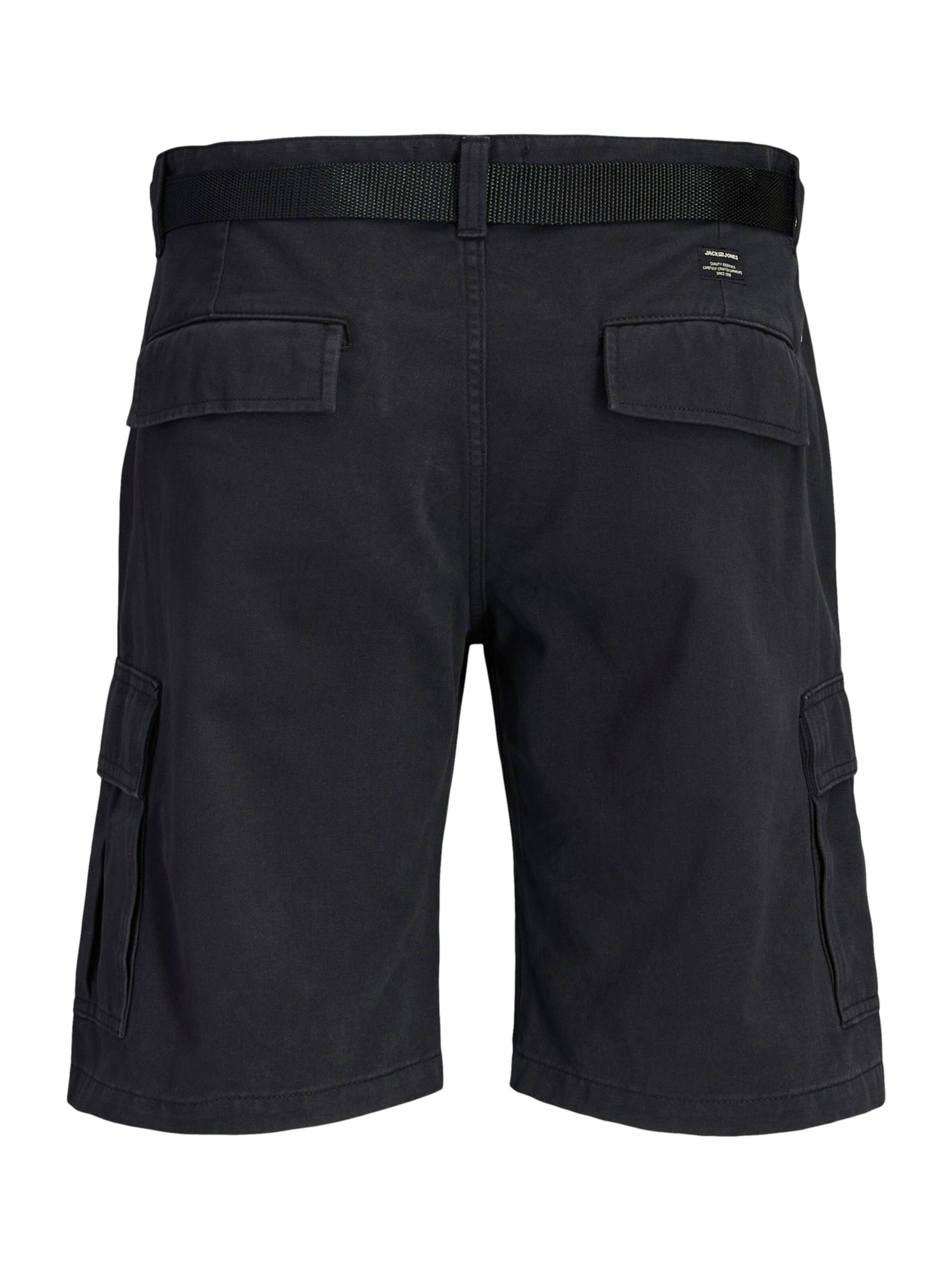 JACK & JONES - regular Pantalón cargo 'JPSTCOLE HUDSON' en negro