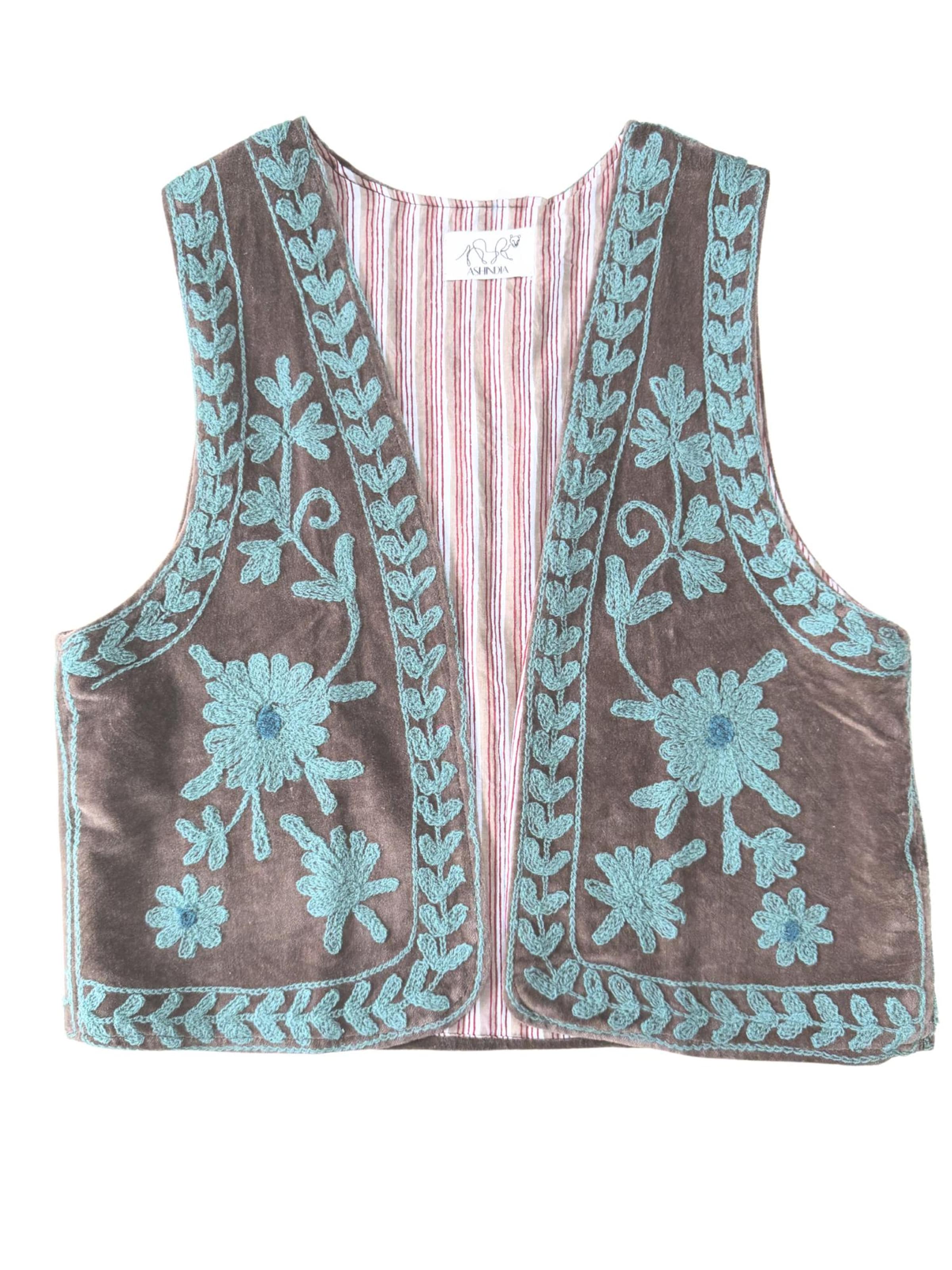 ASHINDIA Vest 'Susi-Weste-ash' in Mixed colors: front