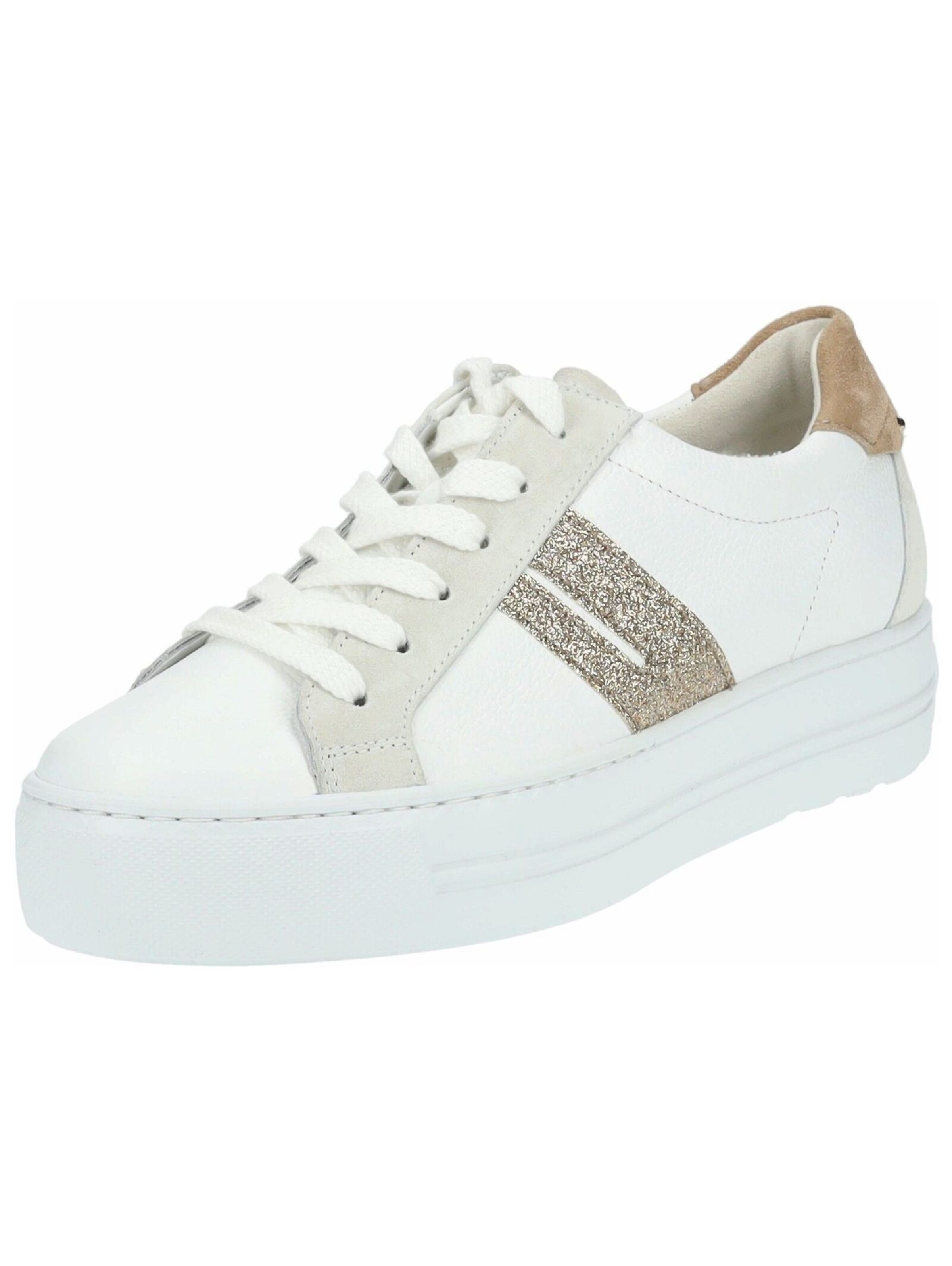 Sneaker bassa di Paul Green in bianco: frontale