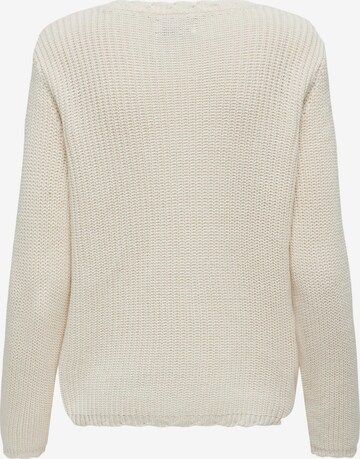 Pull-over 'BELLA' ONLY en blanc