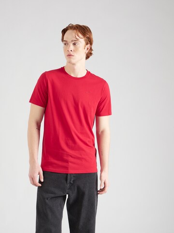 T-Shirt HOLLISTER en rouge : devant