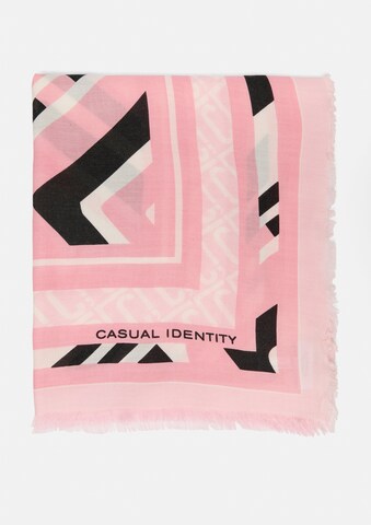 Écharpe COMMA en rose