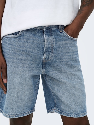 Only & Sons Szabványos Farmer 'ONSEDGE' - kék