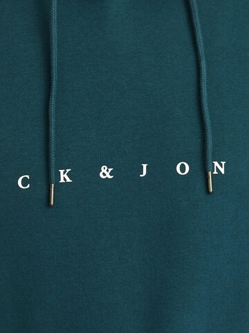 Felpa 'JJEStar' di Jack & Jones Plus in verde