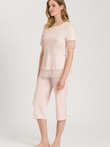 Hanro Pajama 'Sina' in Pink: front