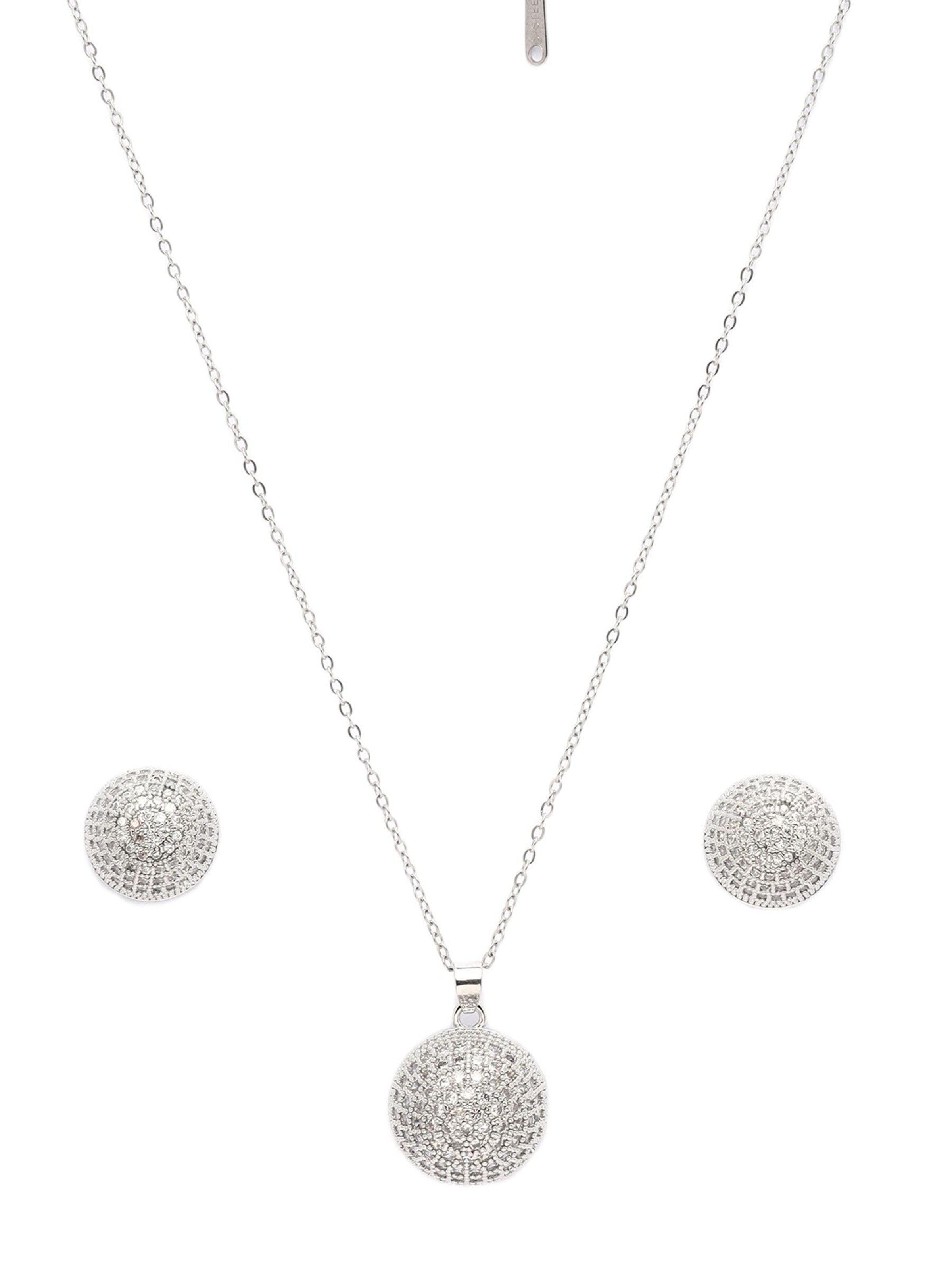 AVANT-GARDE PARIS - Conjunto de joyería 'Wilma' en plata