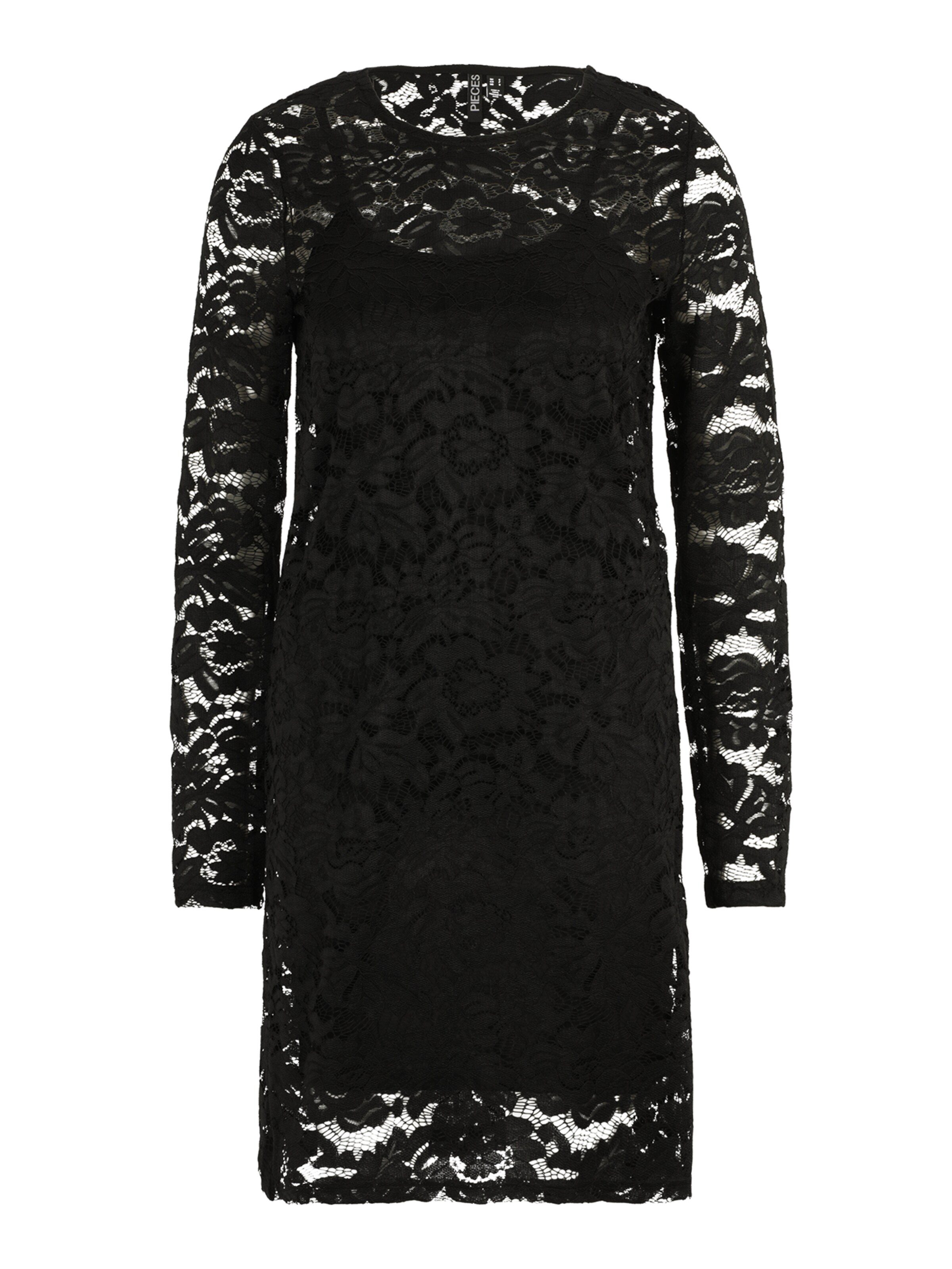 Abito &#x27;SOPHIA&#x27; di Pieces Tall in nero: frontale