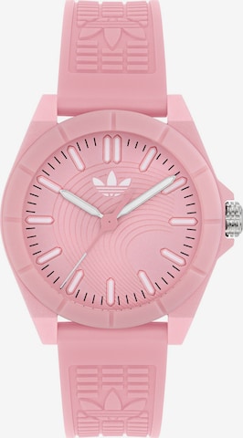 Montre à affichage analogique 'PROJECT FOUR' ADIDAS ORIGINALS en rose : devant