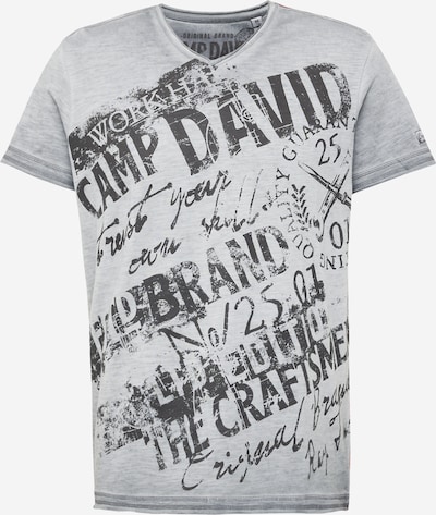 CAMP DAVID Shirt in Grey / Black, Item view