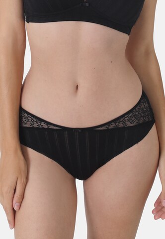 sassa Panty in Schwarz: Vorderseite