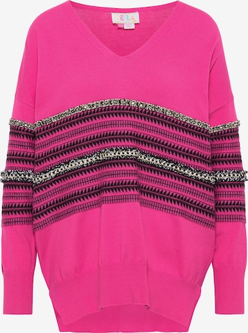 Pull-over IZIA en rose : devant