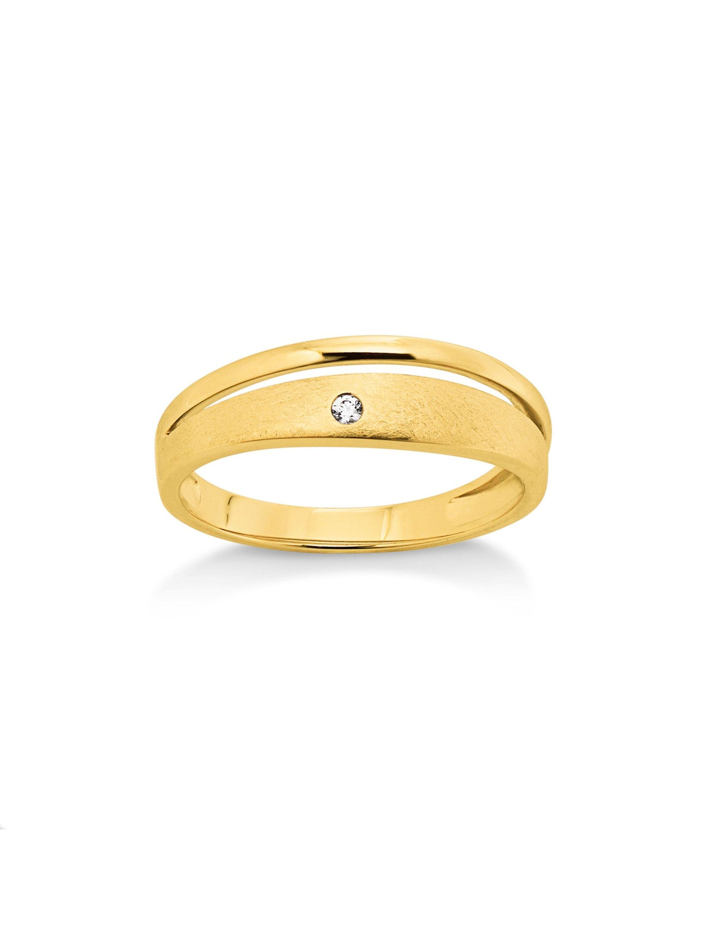 Orolino Ring in Gelb: Vorderseite