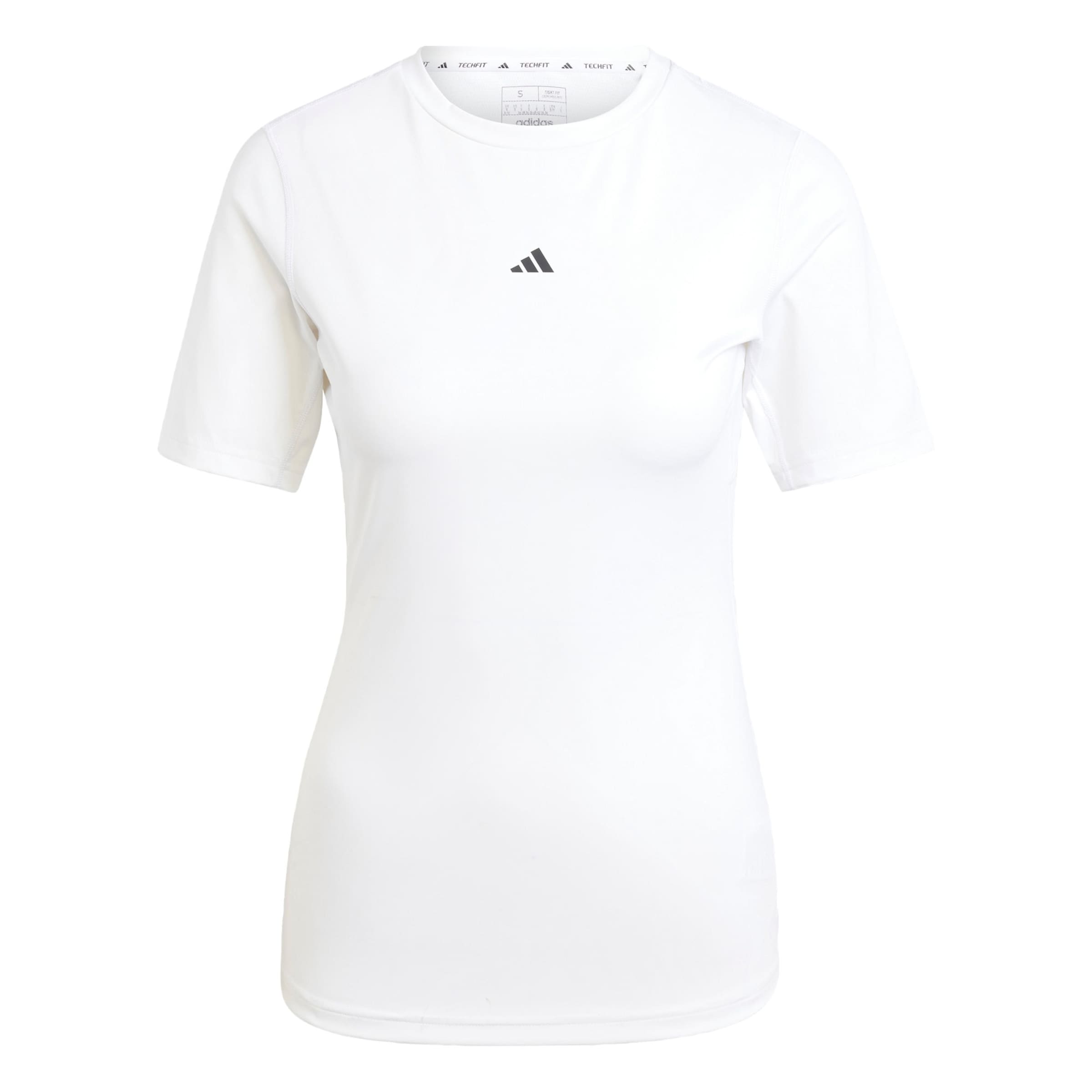 ADIDAS PERFORMANCE - Camiseta funcional en blanco: frente