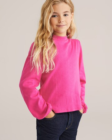 Maglietta di WE Fashion in rosa