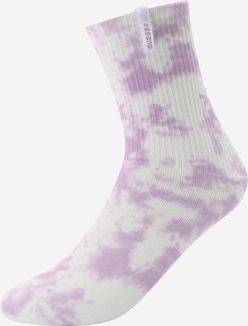 GUESS Athletic Socks in Beige: front