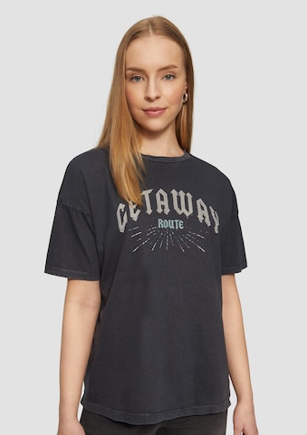 QS Shirt in Black: front