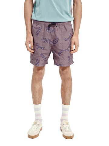 SCOTCH & SODA Board Shorts in Pink: front