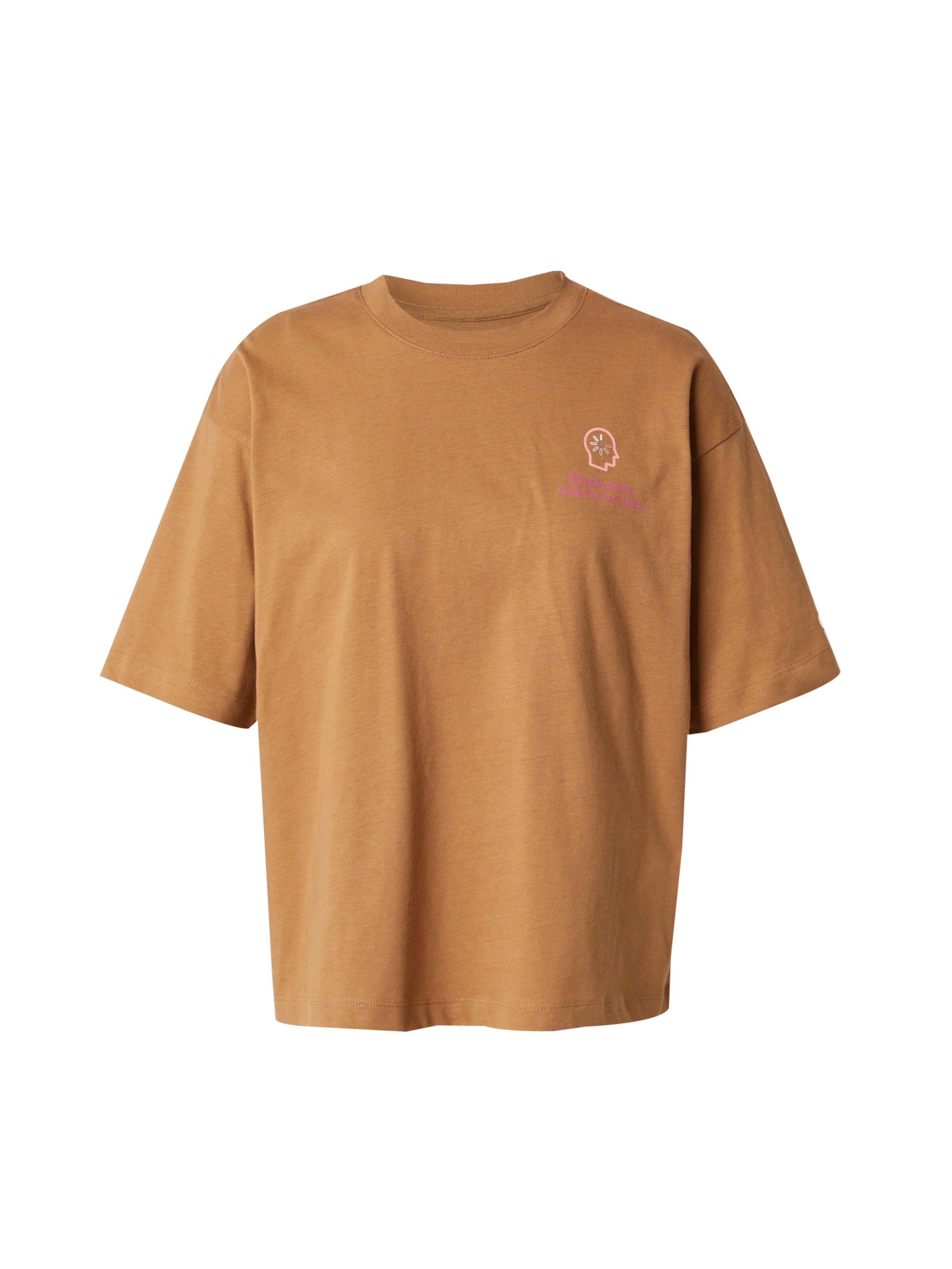 T-shirt Champion Authentic Athletic Apparel en marron : devant