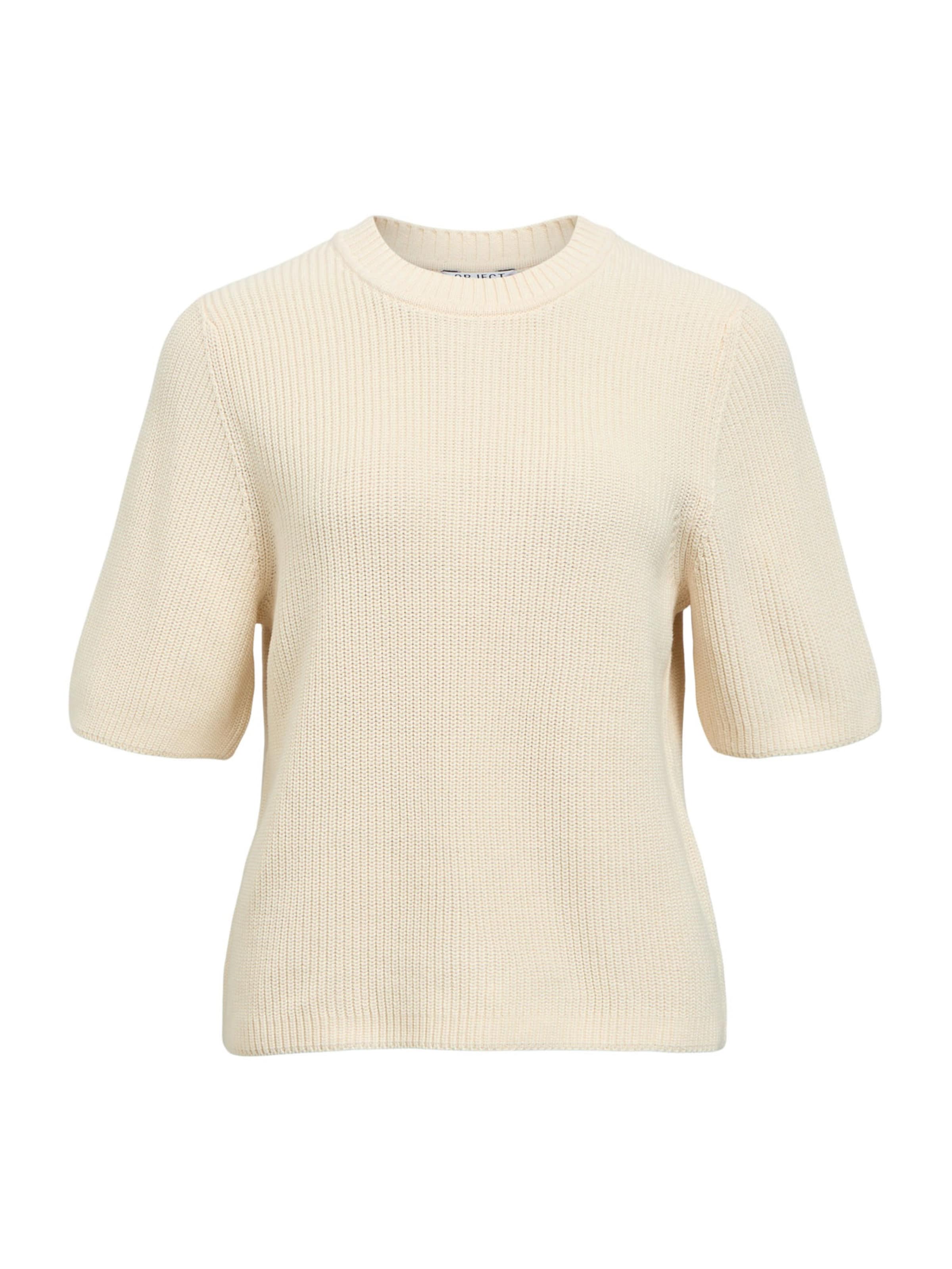 OBJECT Sweater 'OBJFlo' in White: front