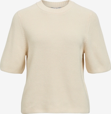 Pullover 'OBJFlo' di OBJECT in bianco: frontale