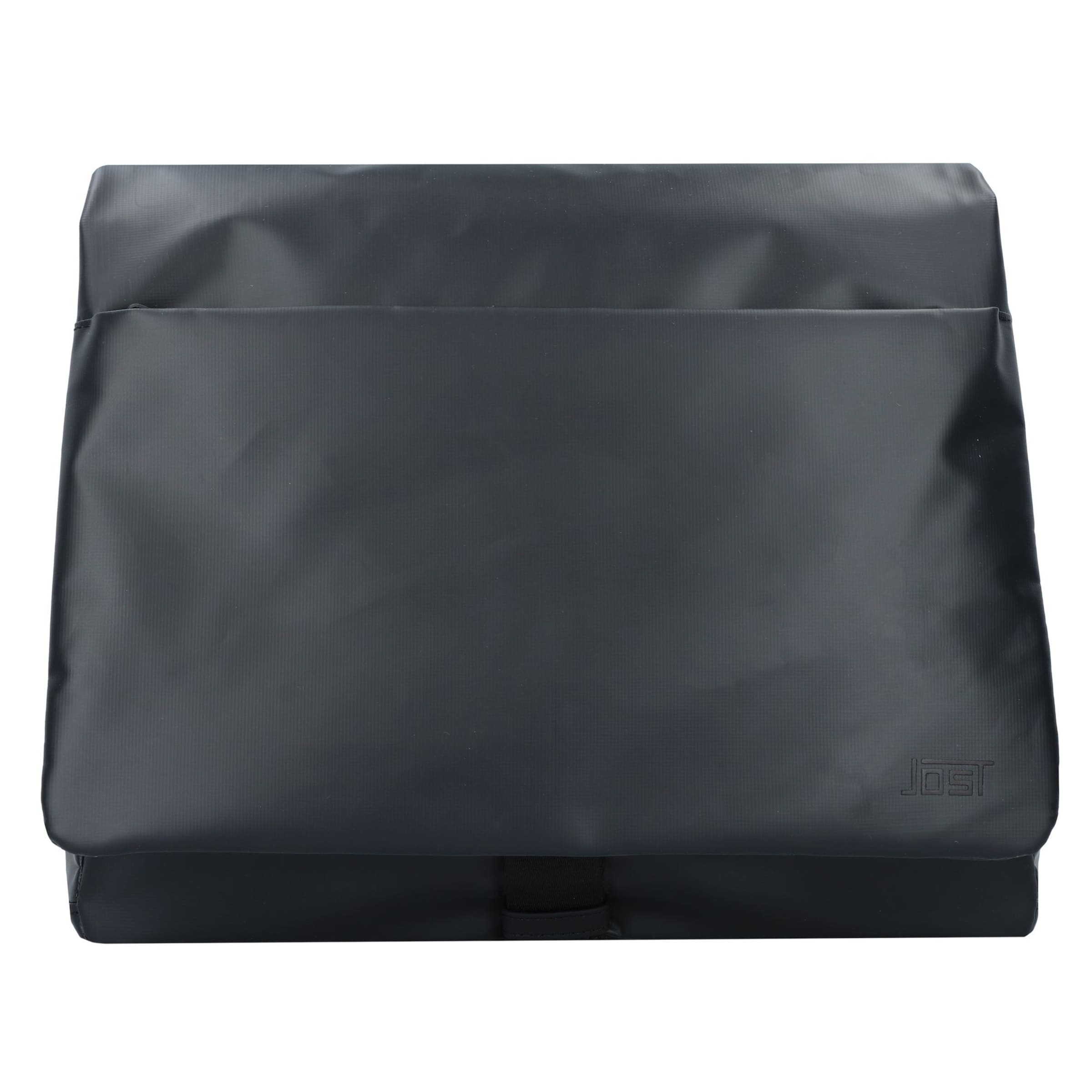 Borsa messenger 'Toljia' di JOST in nero: frontale