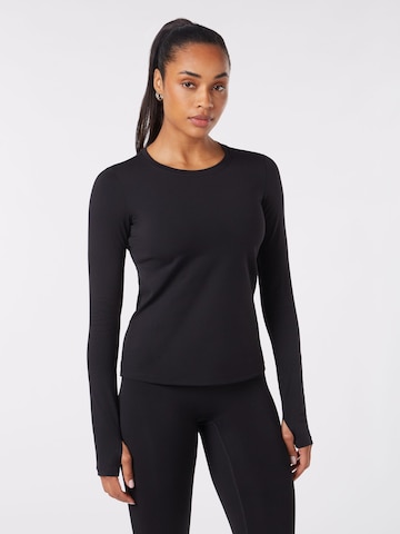 YO-GAYA Sporttop 'Long Sleeve Top' in Zwart