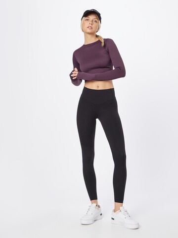 Skinny Pantaloni sportivi 'Make Me Zen' di HKMX in nero