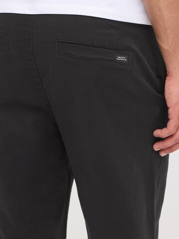 BLEND Loose fit Chino trousers 'Natan' in Black