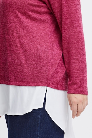 Fransa Curve Pullover 'REXAN' in Pink