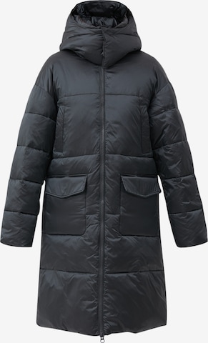 Finn Flare Steppmantel 'Basic' in Grau: Vorderseite