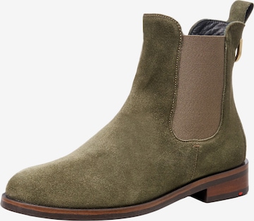 LLOYD Chelsea Boots in Green: front