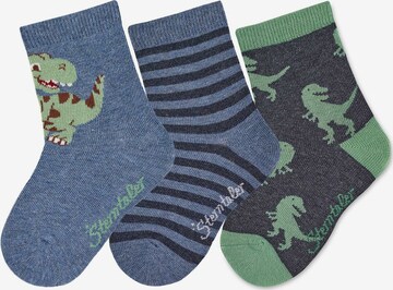 STERNTALER Socken 'Dino' in Blau