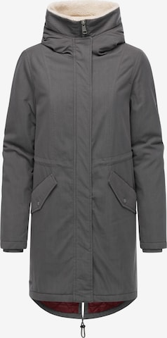 Ragwear Parka 'Coogle Youmodo' in Grau: Vorderseite