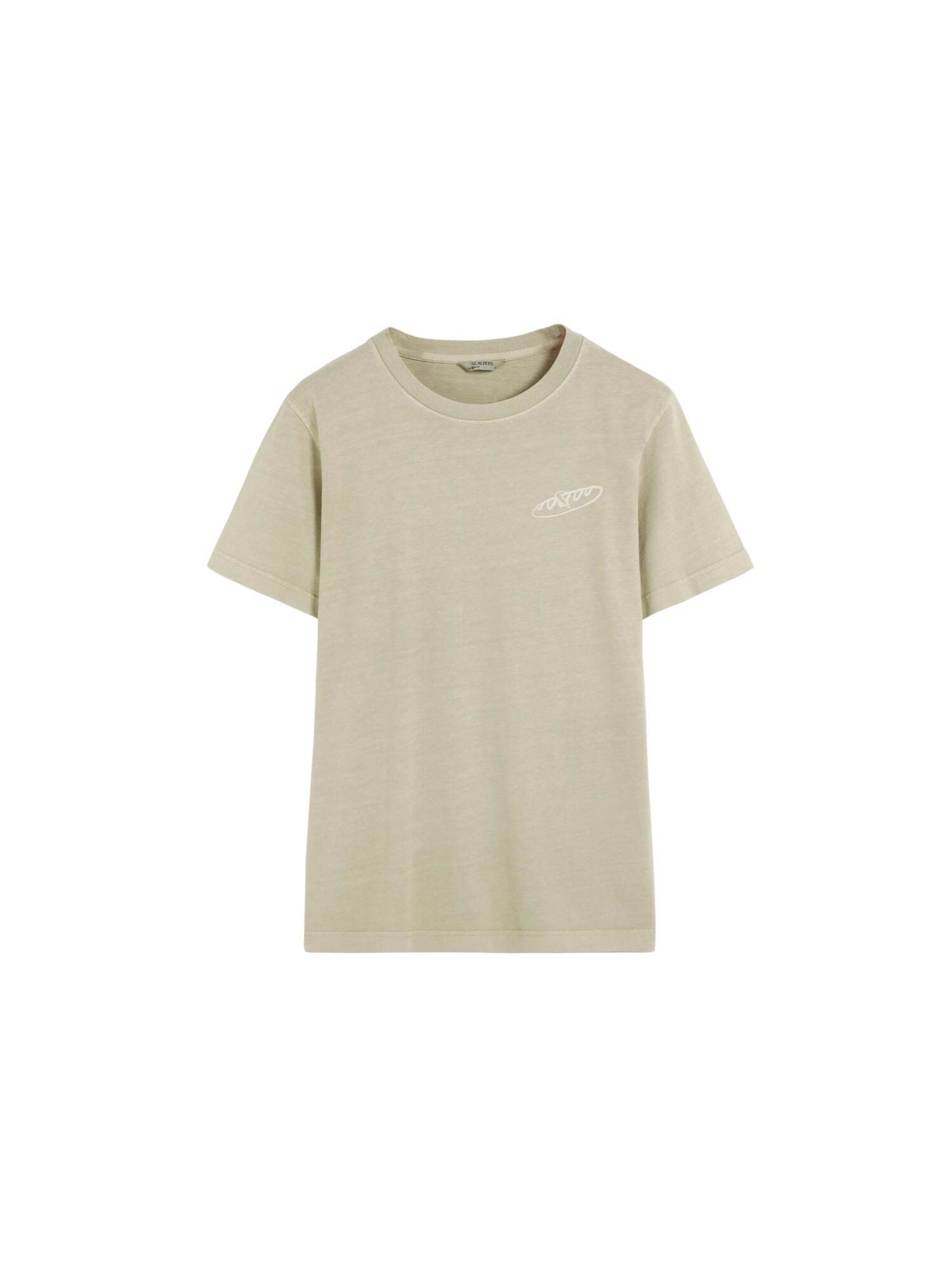 Scalpers Shirt 'Baguette' in Beige: voorkant