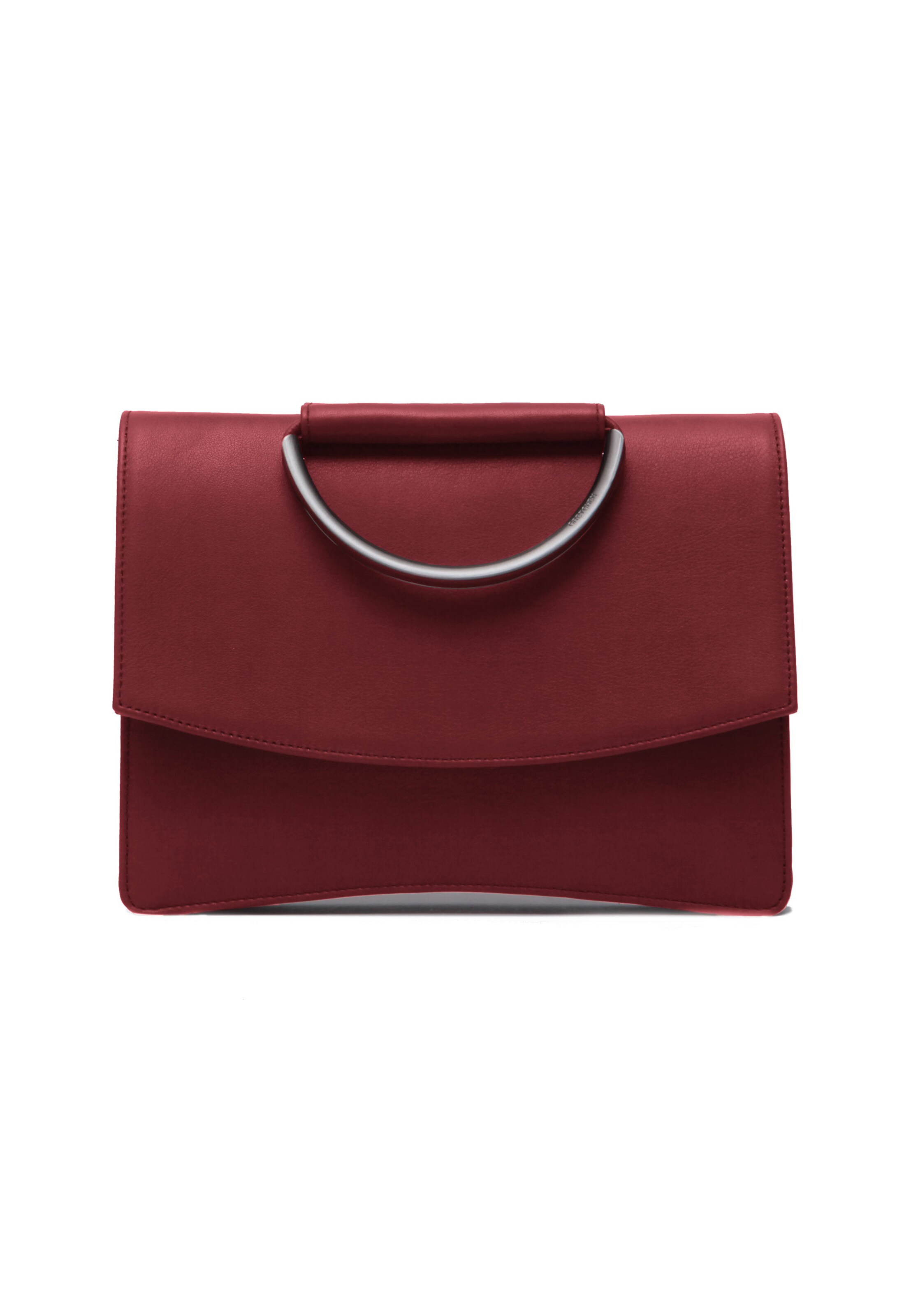 Gretchen Schultertasche 'OYSTER CLUTCH THREE' in Rot: Vorderseite