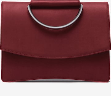 Gretchen Crossbody Bag 'OYSTER CLUTCH THREE' in Red: front
