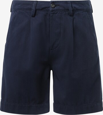 North Sails Pleat-Front Pants in Blue: front