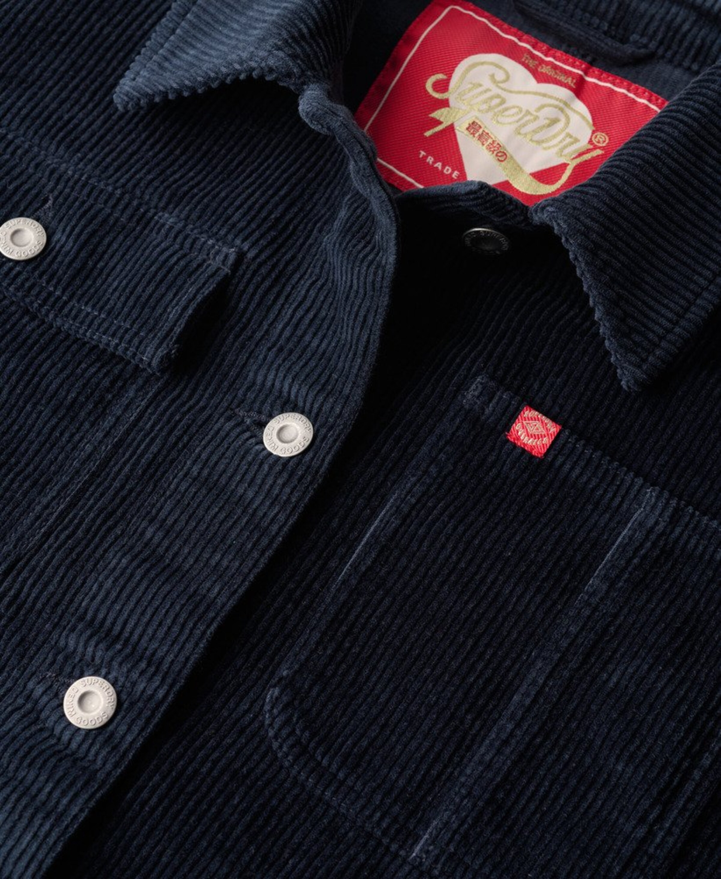 Superdry Jacke 'Chore' in Blau