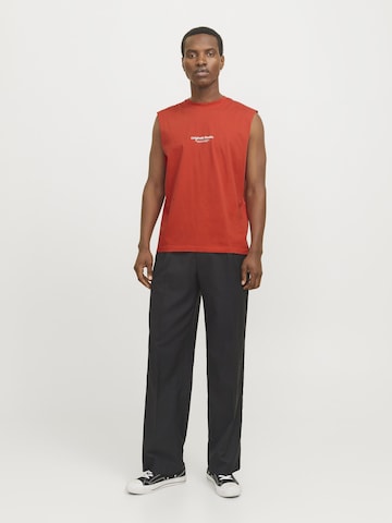 JACK & JONES Bluser & t-shirts 'JORVesterbro' i rød