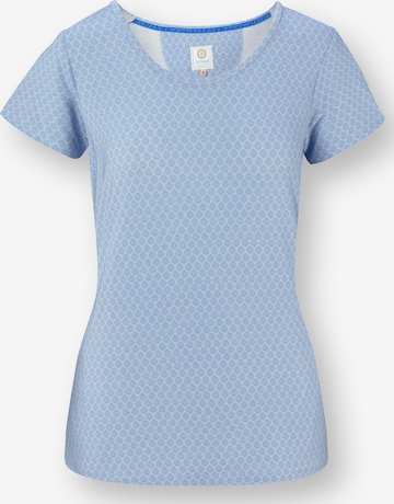 PIP STUDIO Pajama Shirt in Blue: front