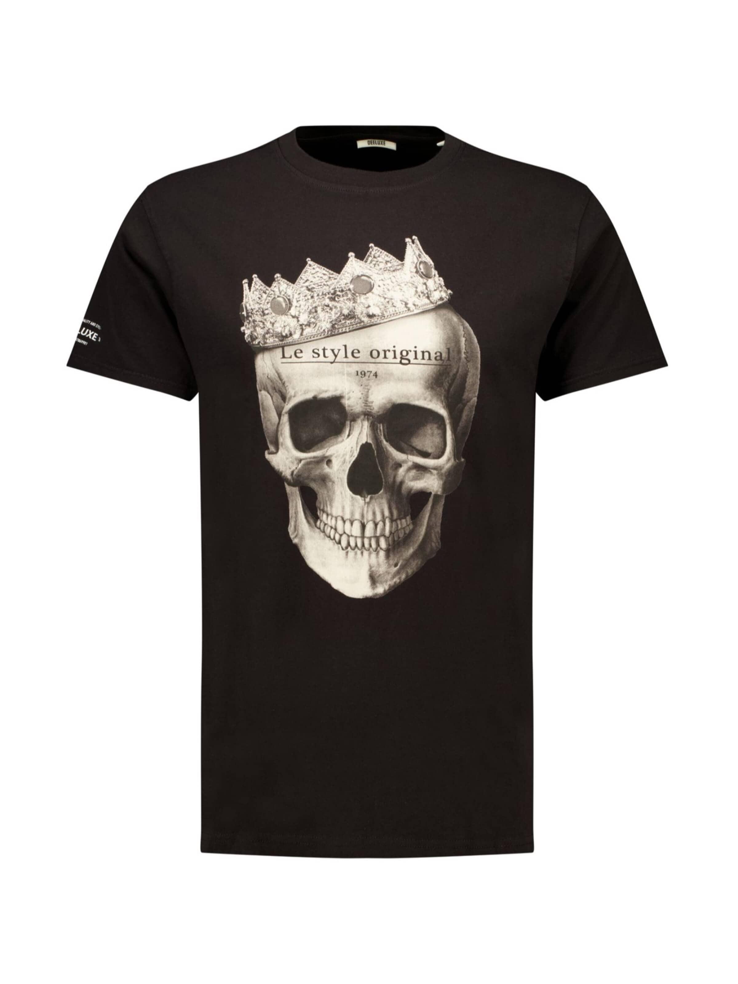 Deeluxe Shirt‌‌‌‌‌ in Schwarz: Vorderseite