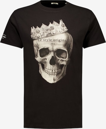 Deeluxe Shirt in Schwarz: Vorderseite